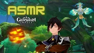 ASMR - Playing Genshin Impact 💜 (whispering)