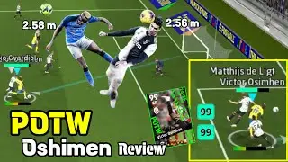 Oshimen Airline Review | Record Breaker Card | 99 RATED OSHIMEN REVIEW in efootball mobile 2025