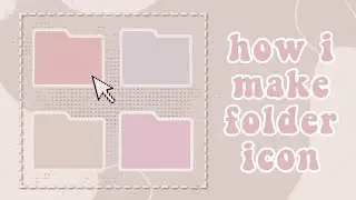 📂 How i make aesthetic folder computer using Picsart only (easy tutorial) | SB015