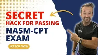 Secret HACK to Passing the NASM-CPT Exam || NASM 7th Edition Study Tips