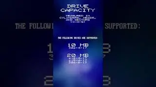 The IBM PC Fixed Disk Adapter and its limitations #shorts