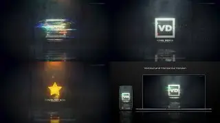 Best Glitch Dissolve Logo Reveal 2021 - 100% After Effects