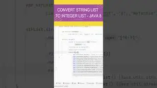The Easiest Way to Convert Strings to Integers in Java 8 