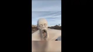 Скромник в реальной жизни! SCP 096 сняла камера видеонаблюдения 