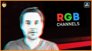 Split RGB Effect DaVinci Resolve