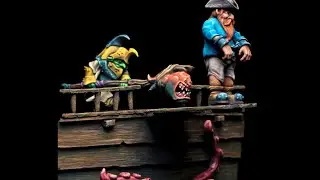 Scratch Building a Pirate Goblin Diorama