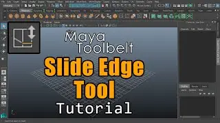 The Maya Toolbelt - Slide Edge Tool (Maya 2023)
