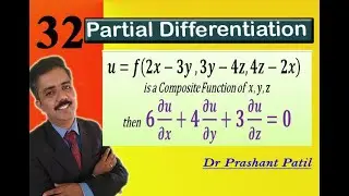 Important example || Partial Differentiation || composite functions || 18mat21 || Dr Prashant Patil