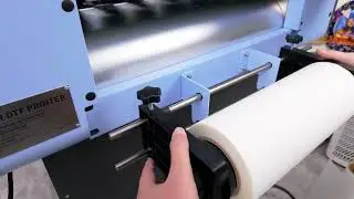 Model S 40 DTF Printer - How to Replace 30cm DTF Film for Your Printer