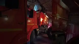 как грузят камаз 65115 ZF в на посев