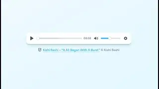Custom HTML5 Audio Player using Plyr.io