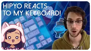HIPYO TECH REACTS TO MY KEYBOARD!!! || Portico75 & Polycap Hippos