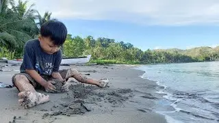 AFIF PUAS MAIN DI PANTAI