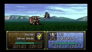 Fire Emblem 4 - Leif Critical in second attack
