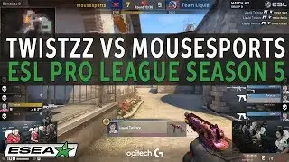 Liquid Twistzz with the Eco CZ-75 4k and Defuse to Steal the Round Against Mousesports