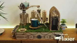 Homemade Elven tea making machine