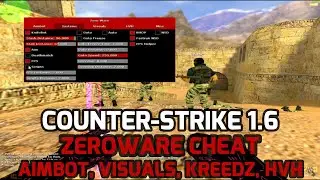 Counter-Strike 1.6 ZEROWARE CHEAT | RAGE AIMBOT