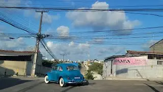 Olinda Bairro de Ouro Preto e o Fusquinha Azul