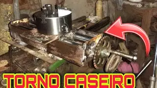 Homemade lathe - cross slide