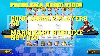 YUZU | COMO JOGAR MULTIPLAYER LOCAL NO MARIO KART 8 DELUXE | CONTROLLER APPLET