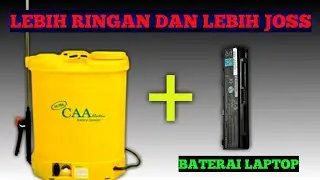 cara memperbaiki tangki semprot spreyer elektrik tidak bisa dicas cepat habis semburan lemah