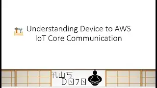 AWS Tutorials - Understanding Device to AWS IoT Core Communication