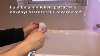 Fürdõkád szilikonozás egyszerüen és tökéletesen