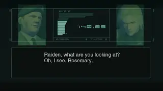 MGS2 Raiden Needs A Wee