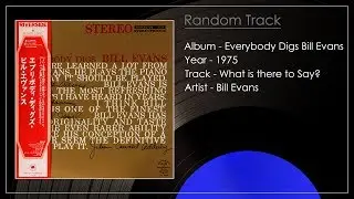 What is there to Say - Bill Evans