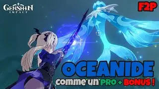 GUIDE DEBUTANT | BATTRE OCEANIDE en F2P !  Astuce + Bonus (Genshin Impact 2023)