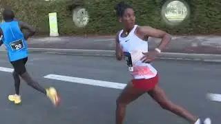 Abraham Tadesse estrena circuito y récord en la Zurich Marató Barcelona 2024