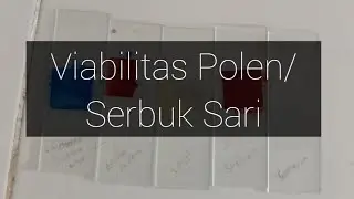 Viabilitas polen/Serbuk sari  dengan beberapa Pewarnaan