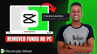 COMO REMOVER FUNDO DO VÍDEO PELO CAPCUT NO PC - CHROMA KEY E RECORTE AUTOMÁTICO