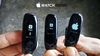 Apple Theme For Mi Band 3 + 1 Theme Update| Custom Resource