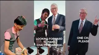 Billionaire Bill Gates Visit Dolly Chai,Billionaire Ama Na India Da Lak Laga Cha Thak Pagi Viral