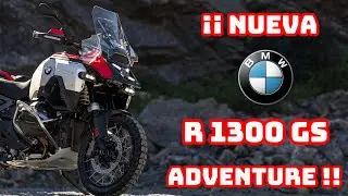 Presentación de la NUEVA BMW R 1300 GS ADVENTURE 2024 en ESPAÑOL