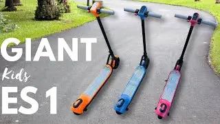 🦄  Дитячий електросамокат GIANT Kids ES1, з LED - підсвіткою деки та колес - три кольори