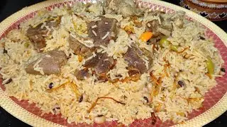 Delicious Mutton Lobia Pulao | Mutton Pulao Recipe