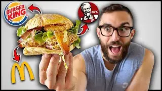 I COMBINE ALL THE FAST FOOD INTO ONE SANDWICH! *Shocking Result*
