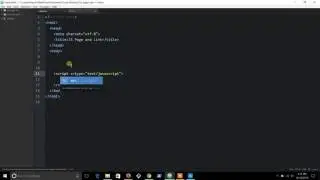 How to hook up Javascript file