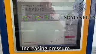 Somaxflex Rubber Air Hose Bursting Pressure Testing before Shipment for our clients-20240808