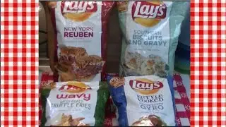 Lay's Potato Chip Challenge Tasting ~ Noreen's Kitchen