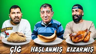 RAW, BOILED or FRIED FOOD COMPETITION @MamiEmen @SefaKndr