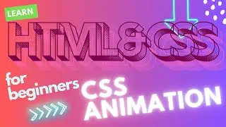 HTML CSS Text Animation Effects Tutorial | CSS Tutorial For Beginners
