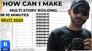 Multi Story building in Revit🎉 (within 10 minutes) || Complete Tutorial ||