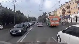 Нарушения ПДД с моего видеорегистратора