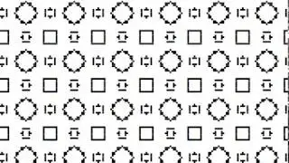 2次元セルオートマトンを用いた幾何学模様の生成(2)