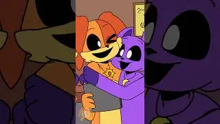 Where is Smiley?😳| Ft. Catnap and Dogday | Poppy Playtime chapter 3 animation @budcreate #budcreate