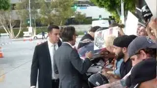 THE CAST OF SOA SIGNS AUTOGRAPHS AT THE SONS OF ANARCHY PREMIER LOS ANGELES 9/8/12