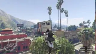 Grand Theft Auto V stunt moto BF 400